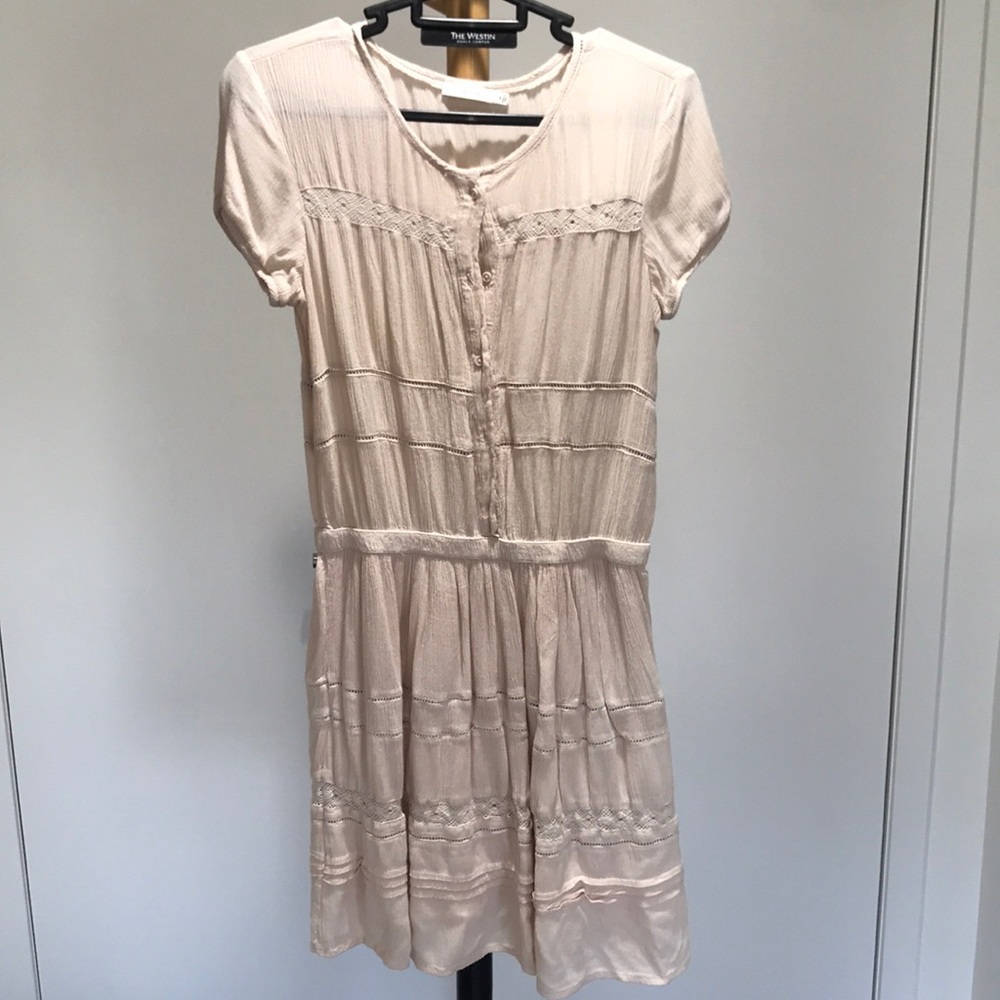 Talula Pink Short Sleeve Dress